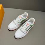Louis Vuitton Trainer Sneaker Mix Of Materials Multi Color For Men LV