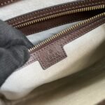 Gucci Jumbo GG Messenger Bag Camel And Ebony Jumbo 703468 92THF 1000 - Image 4