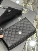Saint Laurent Small Bag Black In Mix Matelasse 600195BOW921000 - Image 7