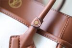 Louis Vuitton On My Side PM Tote Bag 9.8in/ 25cm Monogram Caramel Brown Gold Hardware For Women M59905 - Image 7