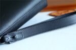 Louis Vuitton Pochette Ipad Clutch & Pouch 11.8in/ 30cm Black Aerogram Silver Hardware For Men - Image 6