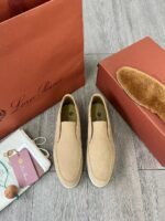 Loro Piana Open Walk Boots Sandstone For Women - FAE9959 D044 - Image 4