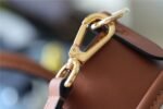 Louis Vuitton On My Side PM Tote Bag 9.8in/ 25cm Monogram Caramel Brown Gold Hardware For Women M59905 - Image 6