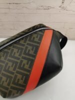 Fendi Belt Bag Khaki/Orange 7VA434 - Image 9