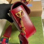 Gucci Horsebit 1955 GG Mini Bag Red - Image 6