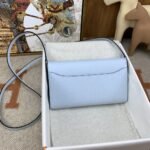 Hermes Constance Long Togo Wallet Light Blue, Silver Toned Hardware Bag For Women, Women's Handbags, Shoulder Bags 8.1in/21cm - Image 3