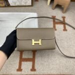 Hermes Constance Long Togo Wallet Brown, Gold Toned Hardware Bag For Women, Women's Handbags, Shoulder Bags 8.1in/21cm - Image 5