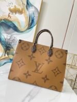 Louis Vuitton OnTheGo GM Tote Bag 16.1in/ 41cm Monogram Reverse Canvas Gold Hardware For Women M44576 - Image 7