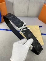 Louis Vuitton LV Diamond Reversible Belt Monogram Eclipse M0366V - Image 2