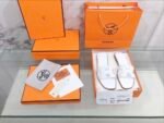 Hermes Oran Sandal White For Women, Women's Shoes H021056Z 02365 - Image 7