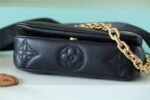 Louis Vuitton Wallet On Strap Bubblegram Monogram Black M81398 - Image 2