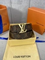 Louis Vuitton LV Diamond Reversible Belt Monogram Canvas, LV Belt - Image 3
