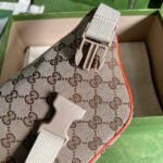 Gucci The North Face x Gucci Belt Bag Beige And Ebony Original GG Canvas 650299 GY5UN 8895 - Image 8