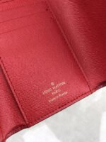 Louis Vuitton Victorine Wallet In Monogram Canvas Red For Women, Women's Wallet 12cm LV M41938 - Image 6