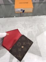 Louis Vuitton Victorine Wallet In Monogram Canvas Red For Women, Women's Wallet 12cm LV M41938 - Image 2
