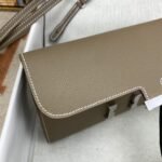Hermes Constance Long Togo Wallet Brown, Silver Toned Hardware Bag For Women, Women's Handbags, Shoulder Bags 8.1in/21cm - Image 10