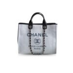 Chanel Deauville Tote Gray A66941