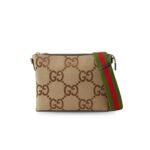 Gucci Jumbo GG Messenger Bag Camel And Ebony Jumbo 703468 92THF 1000