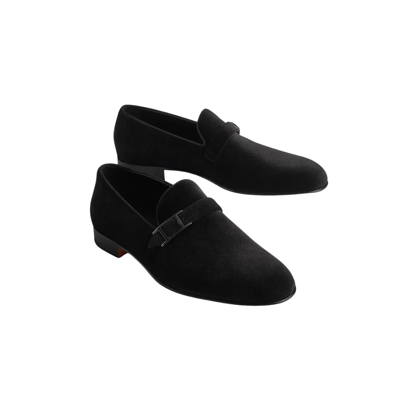 7-2.png Hermes Jules Loafers Black For Men H242997ZA01400 - Image 1
