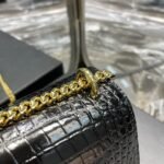 Saint Laurent Sunset Medium Chain Bag Black 442906DND0J1000 - Image 7