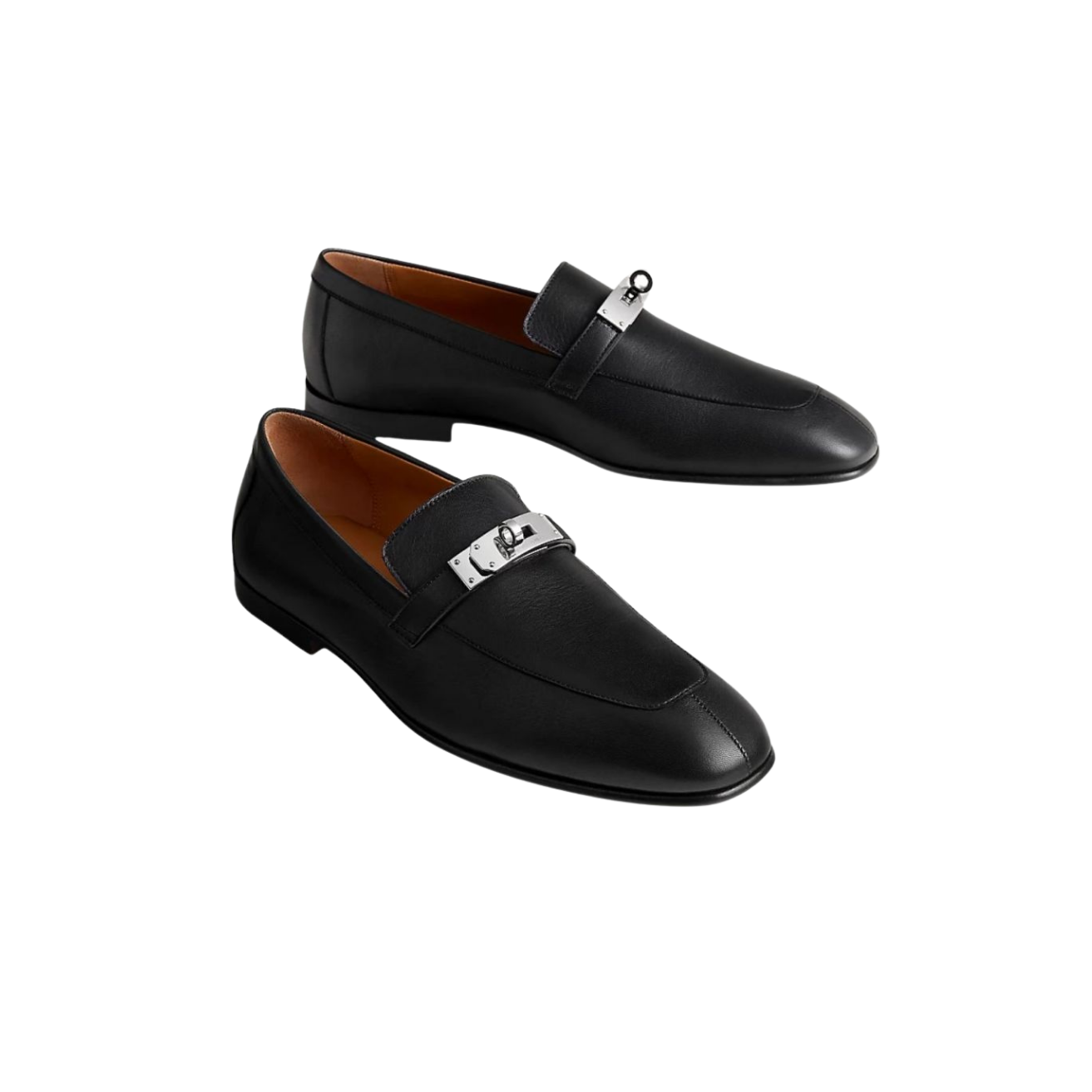 7.png Hermes Karl Loafers Noir For Men H251997ZA01435 - Image 1