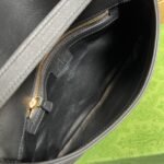 Gucci Blondie Medium Shoulder Bag 11in/ 28cm Black Gold Hardware For Women‎ 699268 UXX0G 1000 - Image 16
