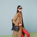 Gucci Blondie Small Shoulder Bag 8.3in/ 21cm Black Gold Hardware For Women 742360 AACBO 8106 - Image 3