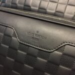 Louis Vuitton Campus Backpack Damier Infini Onyx Silver For Men, Men's Bags 39cm LV N40306 - Image 9