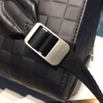 Louis Vuitton Campus Backpack Damier Infini Onyx Silver For Men, Men's Bags 39cm LV N40306 - Image 8