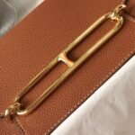 Hermes Mini Evercolor Sac Roulis 19 Brown For Women, Women's Handbags, Shoulder Bags 7.5in/19cm - Image 6