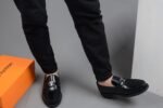 Louis Vuitton Monte Carlo Mocassin Loafer Black For Men - Image 5