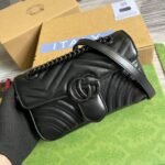 Gucci Marmont Matelasse Mini Bag Black - Image 11