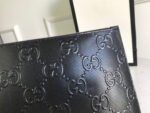 Gucci GG Embossed Pouch Black For Men, Men's Pouch 12in/31cm GG 625569 1W3AN 1000 - Image 5