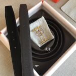 Hermes Rider Belt Buckle & Reversible Black For Women, Women Belt - Image 5