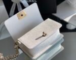 Chanel Mini Boy Flapbag White - Image 8