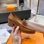Hermes Dauphine 70 Loafer Brown For Women, Women's Shoes H212091Z - Image 9