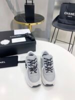 Chanel Sneakers Grey For Women, Women's Shoes - Image 6