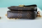 Louis Vuitton Micro Metis Pochette Shoulder Bag 5.5in/ 14cm Brown Monogram Canvas Gold Hardware For Women M81267 - Image 7