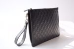 Gucci Microguccissima Pouch Black For Men, Men's Pouch 12in/31cm GG - Image 3