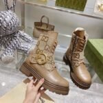 Gucci Blondie Women's Ankle Boot Beige For Women GG - Image 2