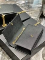 Saint Laurent Kata Medium Chain Bag Black With Tassel 354119BOW0J1000 - Image 8