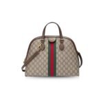 Gucci Ophidia Medium Shoulder Bag Beige/Ebony 524533