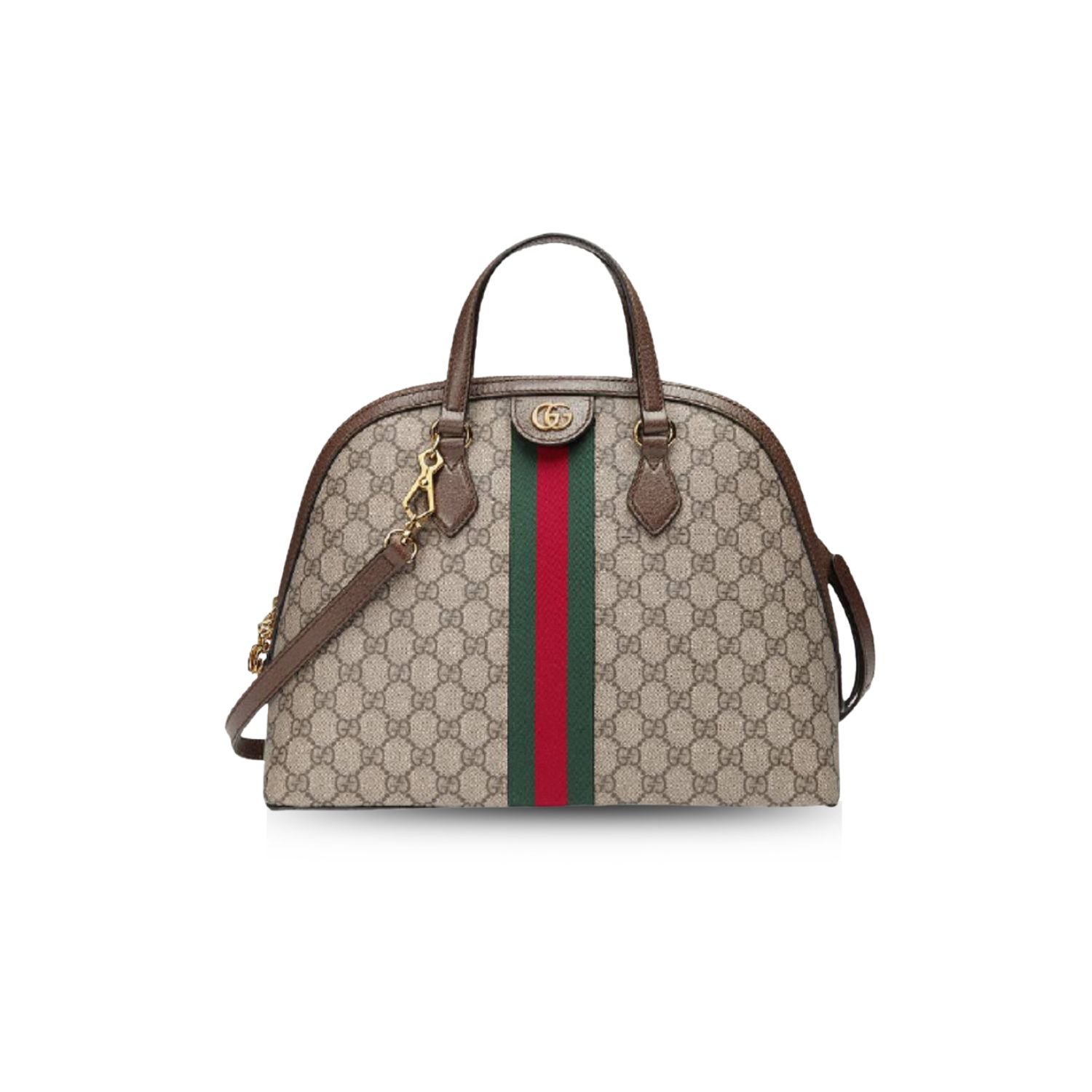 xr:d:DAGBeGYKeuI:729,j:244744736306094923,t:24041018 Gucci Ophidia Medium Shoulder Bag Beige/Ebony 524533 - Image 1