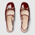 Gucci Horsebit Pump Red For Women- 801893 BNC80 6207 - Image 3