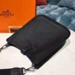 Hermes Evelyne II TPM Bag Black For Women Silver Toned Hardware 7.9in/20cm - Image 7
