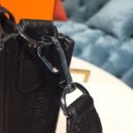 Hermes Evelyne II TPM Bag Black For Women Silver Toned Hardware 7.9in/20cm - Image 15