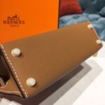 Hermes Mini Kelly Gold For Women Gold Toned Hardware 7.5in/19cm - Image 6