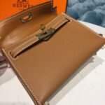 Hermes Mini Kelly Gold For Women Gold Toned Hardware 7.5in/19cm - Image 15