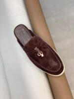Loro Piana Babouche Charms Walk Loafers Bright Amaranth For Women - FAI1543 K03I - Image 6