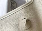 Hermes Evelyne 16 Amazone Bag Beige With Silver-Toned Hardware For Women, Women's Shoulder And Crossbody Bags 6.3in/16cm - Image 6